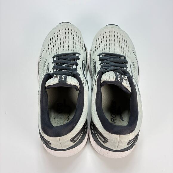 Brooks Glycerin GTS 19 Grey White Running Shoes 1203441D085 Women's Size 7.5 - Picture 6 of 10
